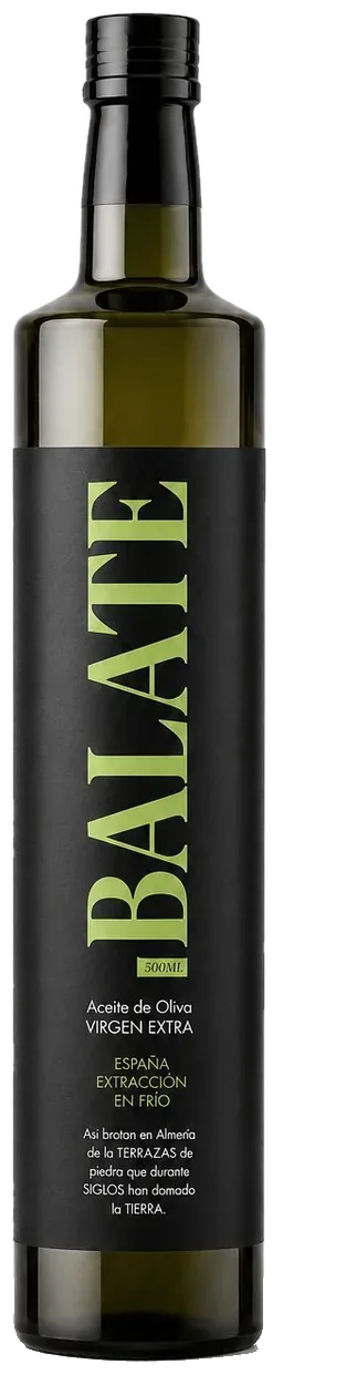 Botella de aceite de oliva virgen extra BALATE